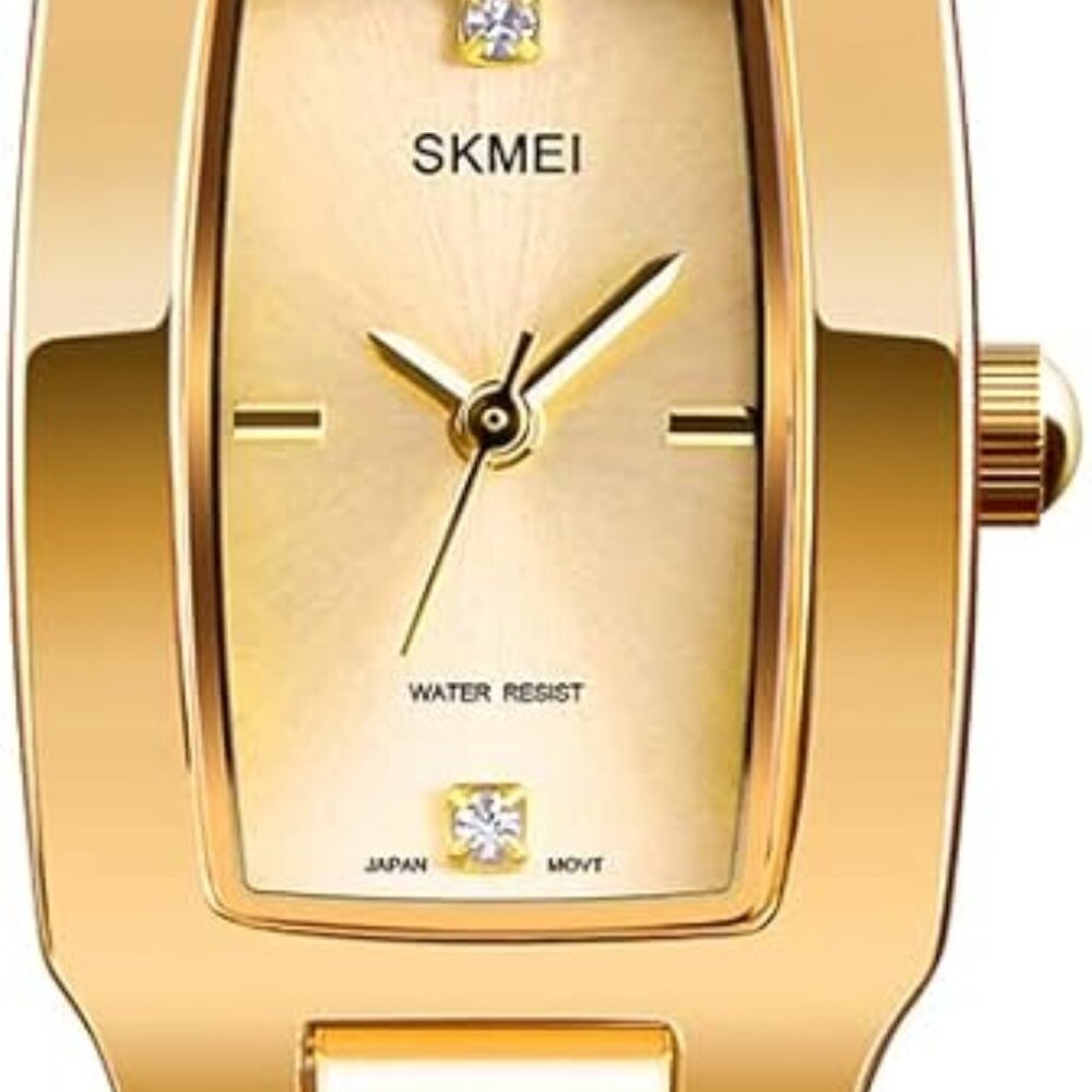Water Resistant Rectangle Quartz Women's Watch